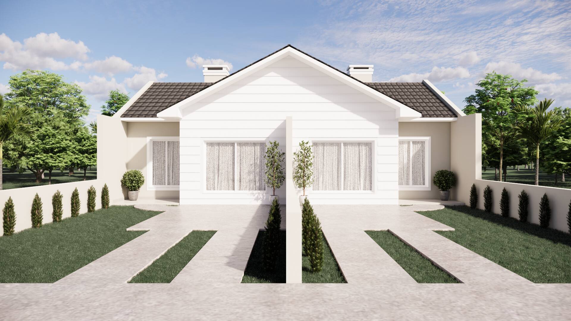Casa, 2 quartos, 69 m² - Foto 1