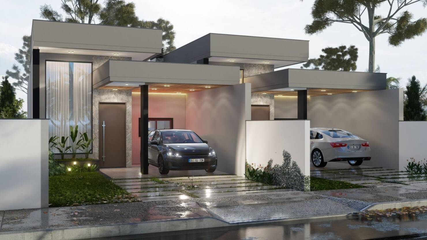 Casa, 3 quartos, 98 m² - Foto 2