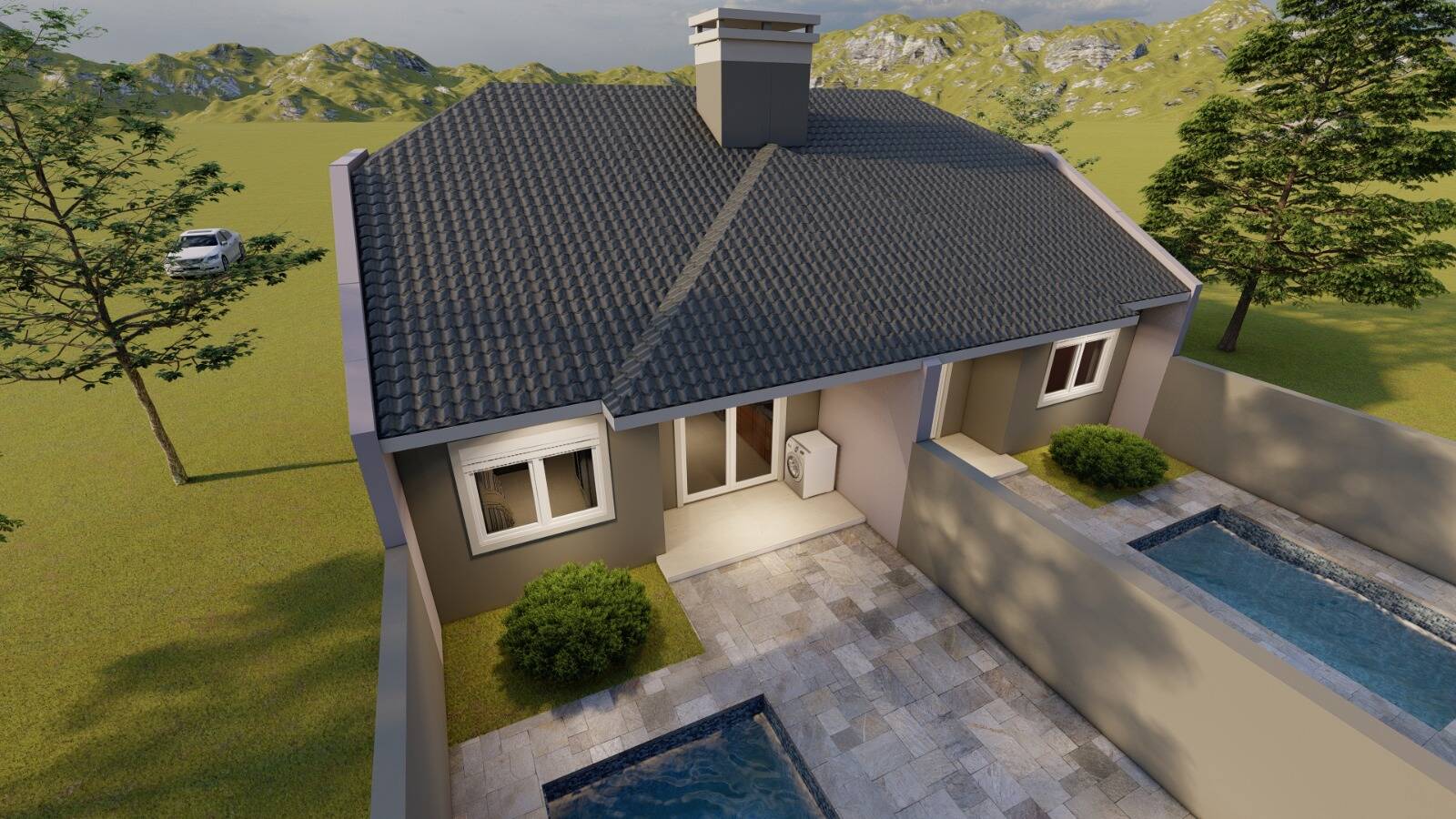 Casa, 2 quartos, 72 m² - Foto 23