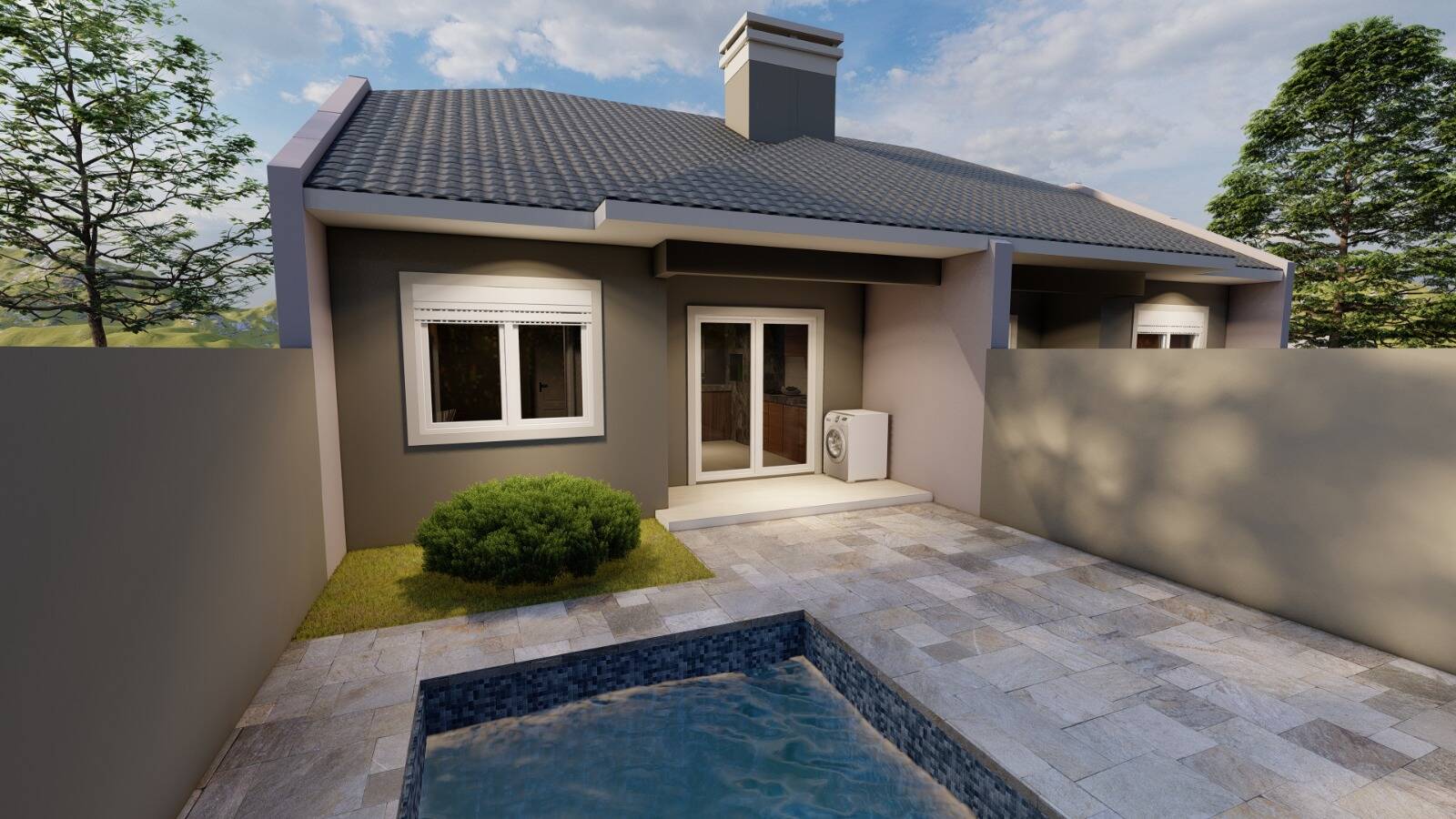 Casa, 2 quartos, 72 m² - Foto 22