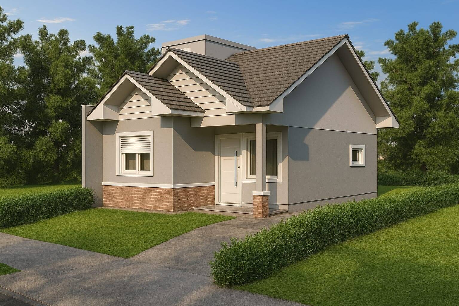 Casa, 2 quartos, 60 m² - Foto 1