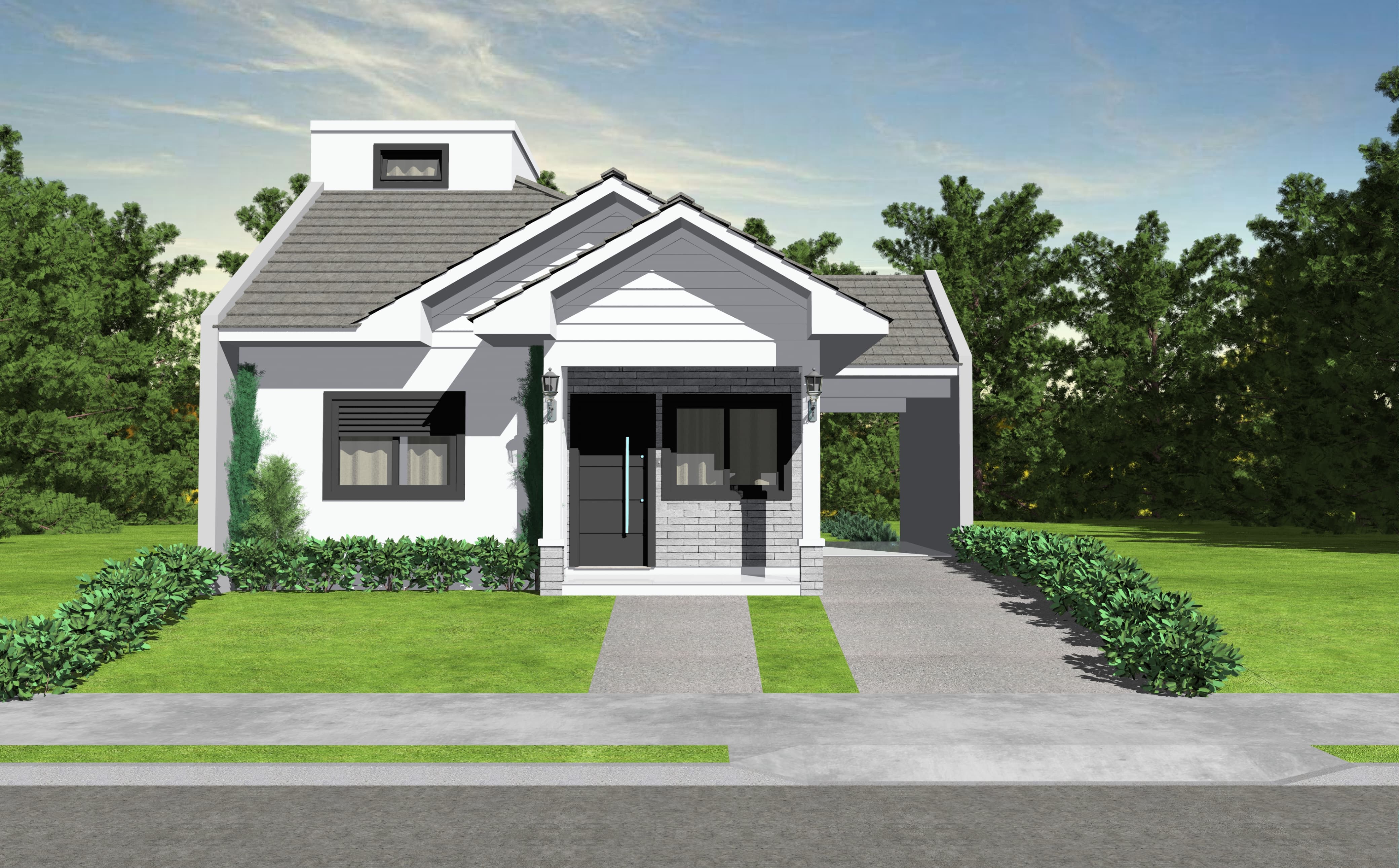 Casa, 2 quartos, 87 m² - Foto 1