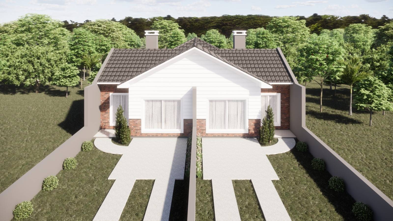 Casa, 2 quartos, 68 m² - Foto 1