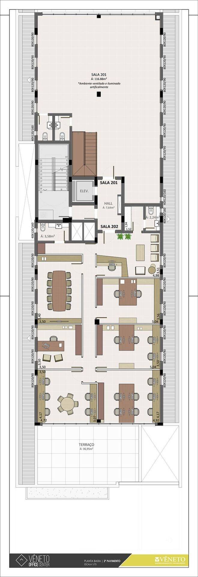 Sala-Conjunto, 191 m² - Foto 13