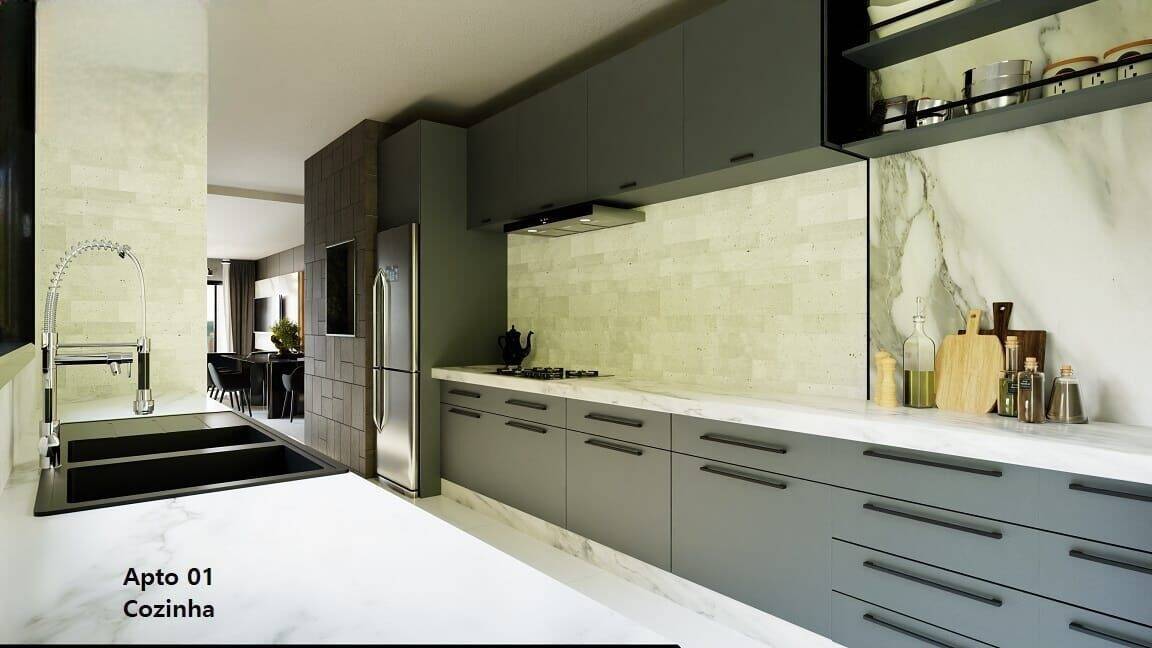 Apartamento à venda com 2 quartos, 102m² - Foto 2