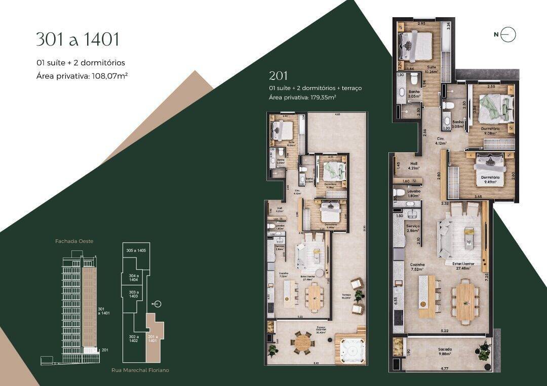 Apartamento à venda com 2 quartos, 108m² - Foto 5