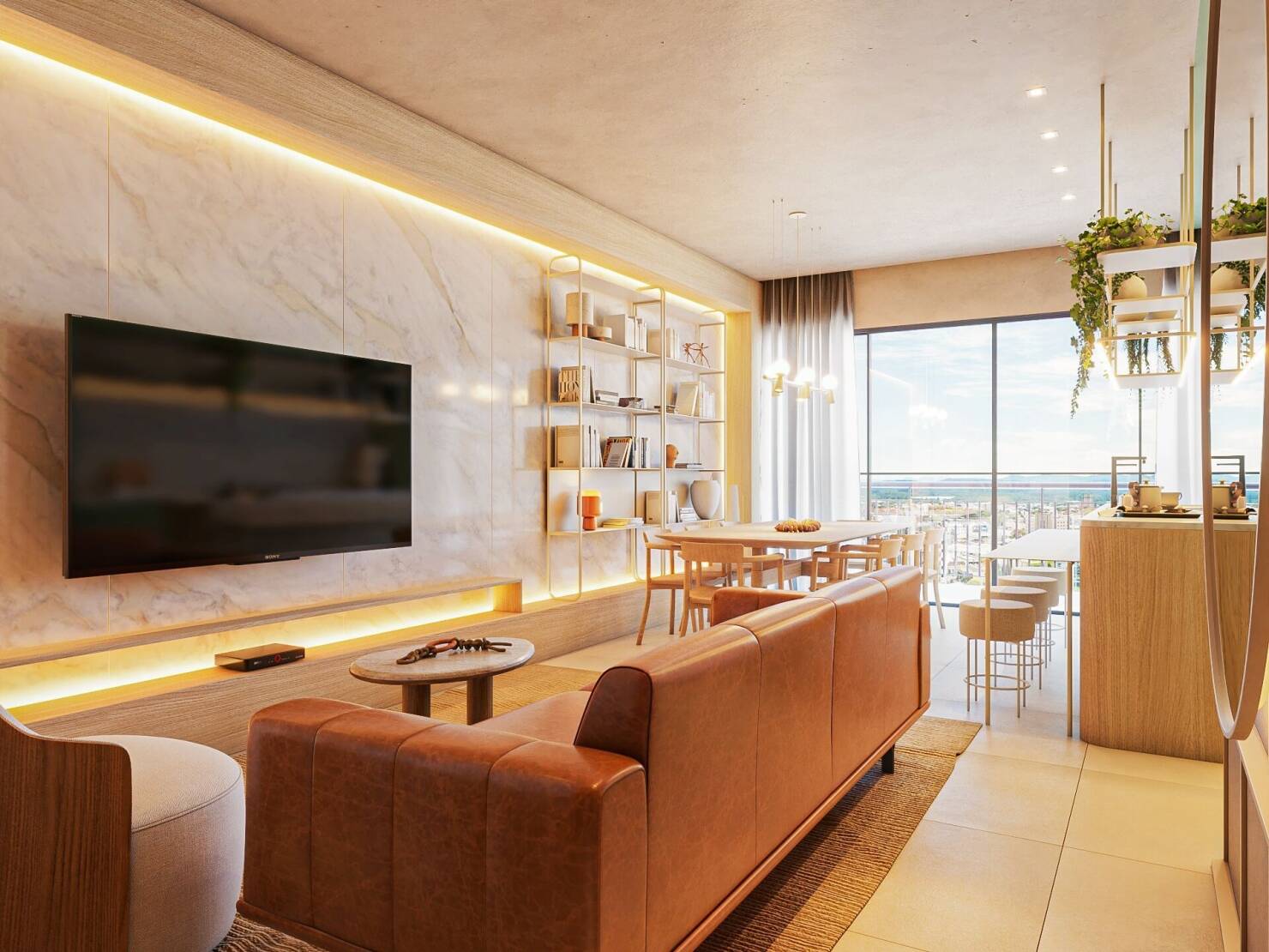 Apartamento à venda com 2 quartos, 108m² - Foto 2