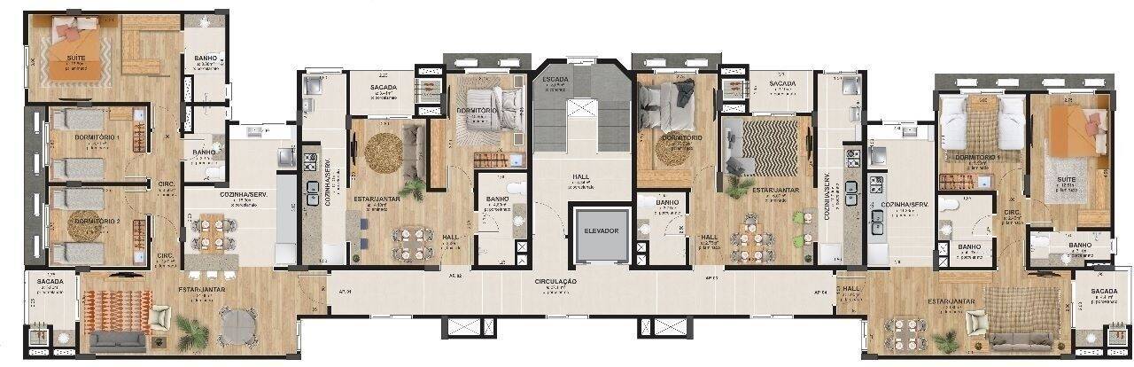 Apartamento à venda com 3 quartos, 102m² - Foto 11