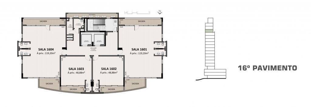 Sala-Conjunto, 48 m² - Foto 18
