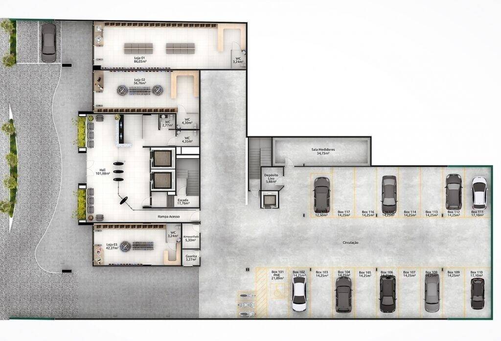 Sala-Conjunto, 48 m² - Foto 19