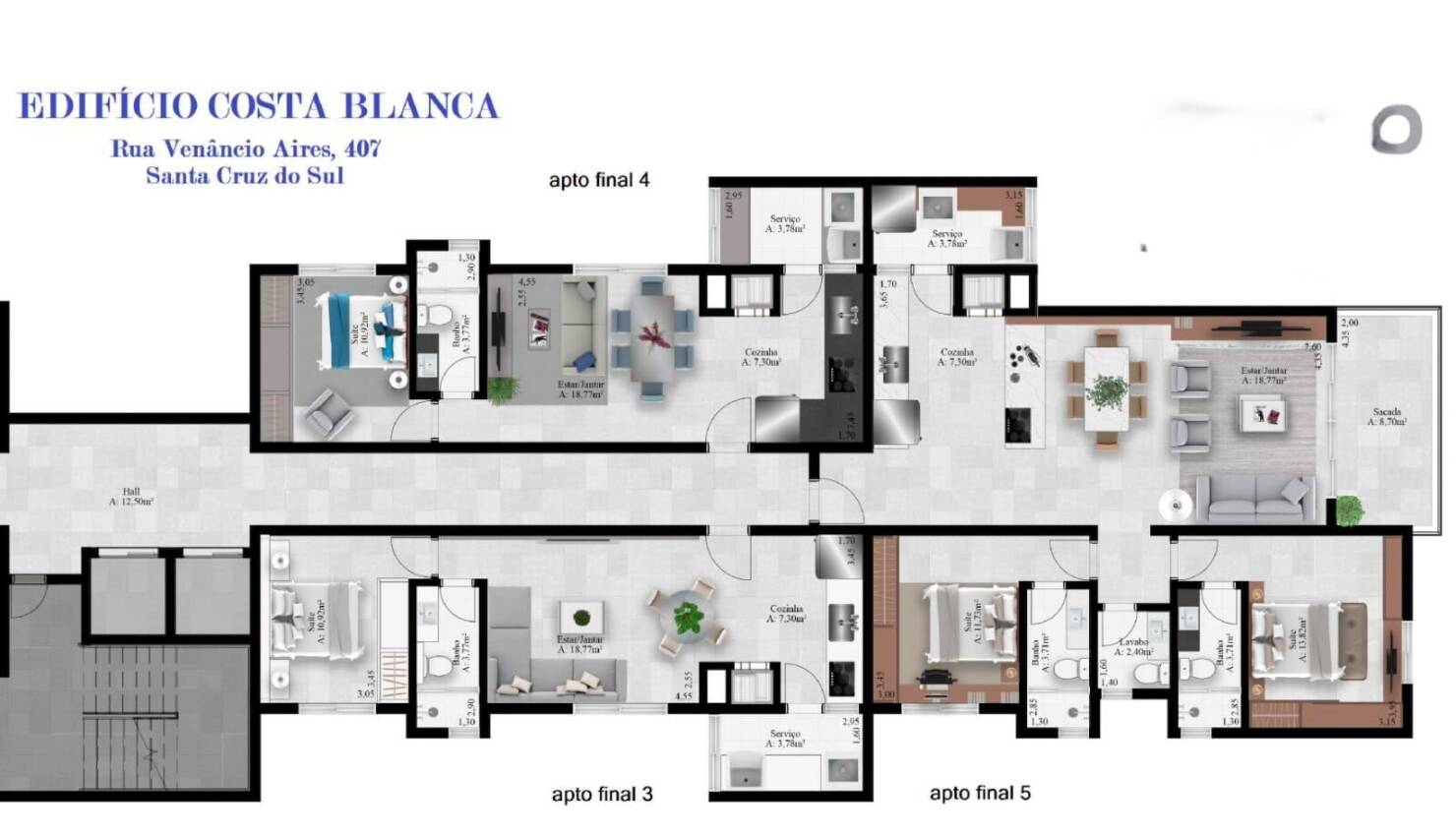 Apartamento, 1 quarto, 47 m² - Foto 1