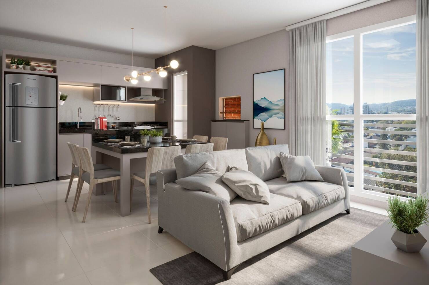 Apartamento, 2 quartos, 121 m² - Foto 2