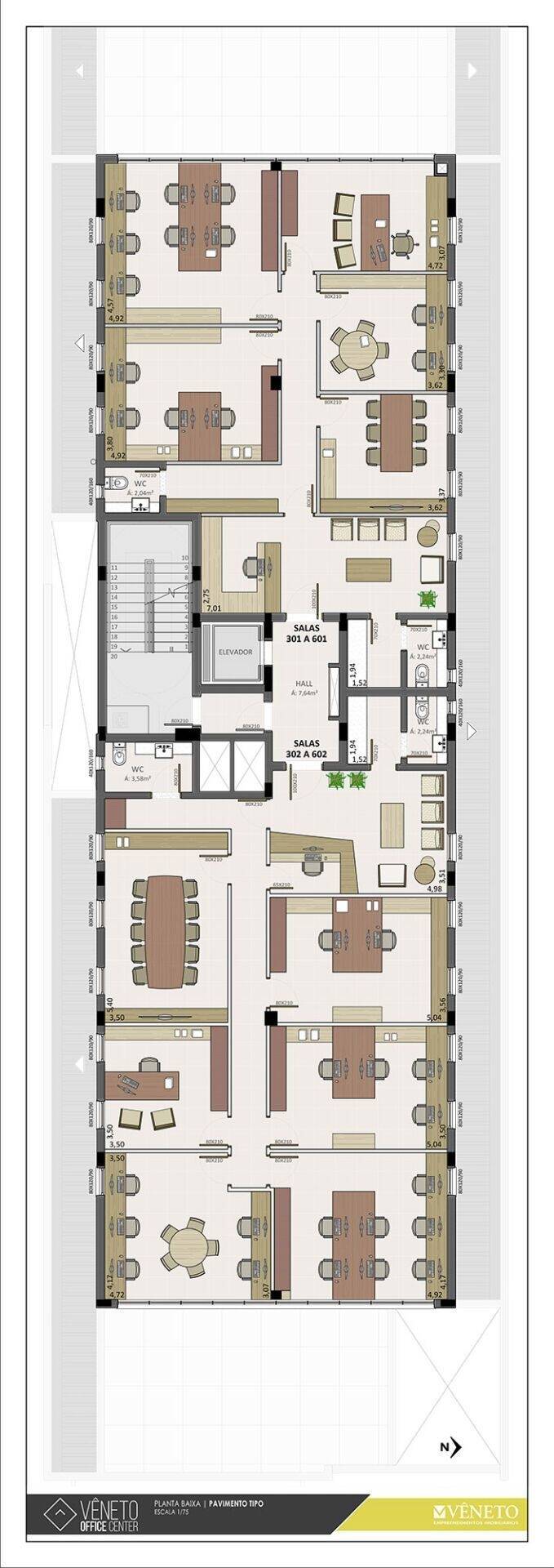 Conjunto Comercial-Sala à venda, 184m² - Foto 13