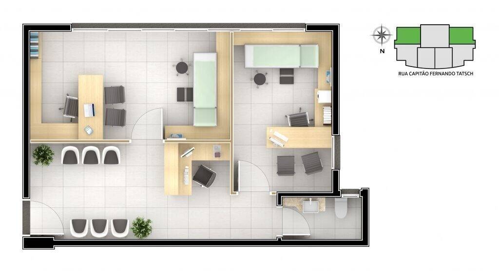 Apartamento, 58 m² - Foto 3