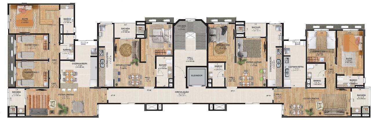 Apartamento, 3 quartos, 102 m² - Foto 11