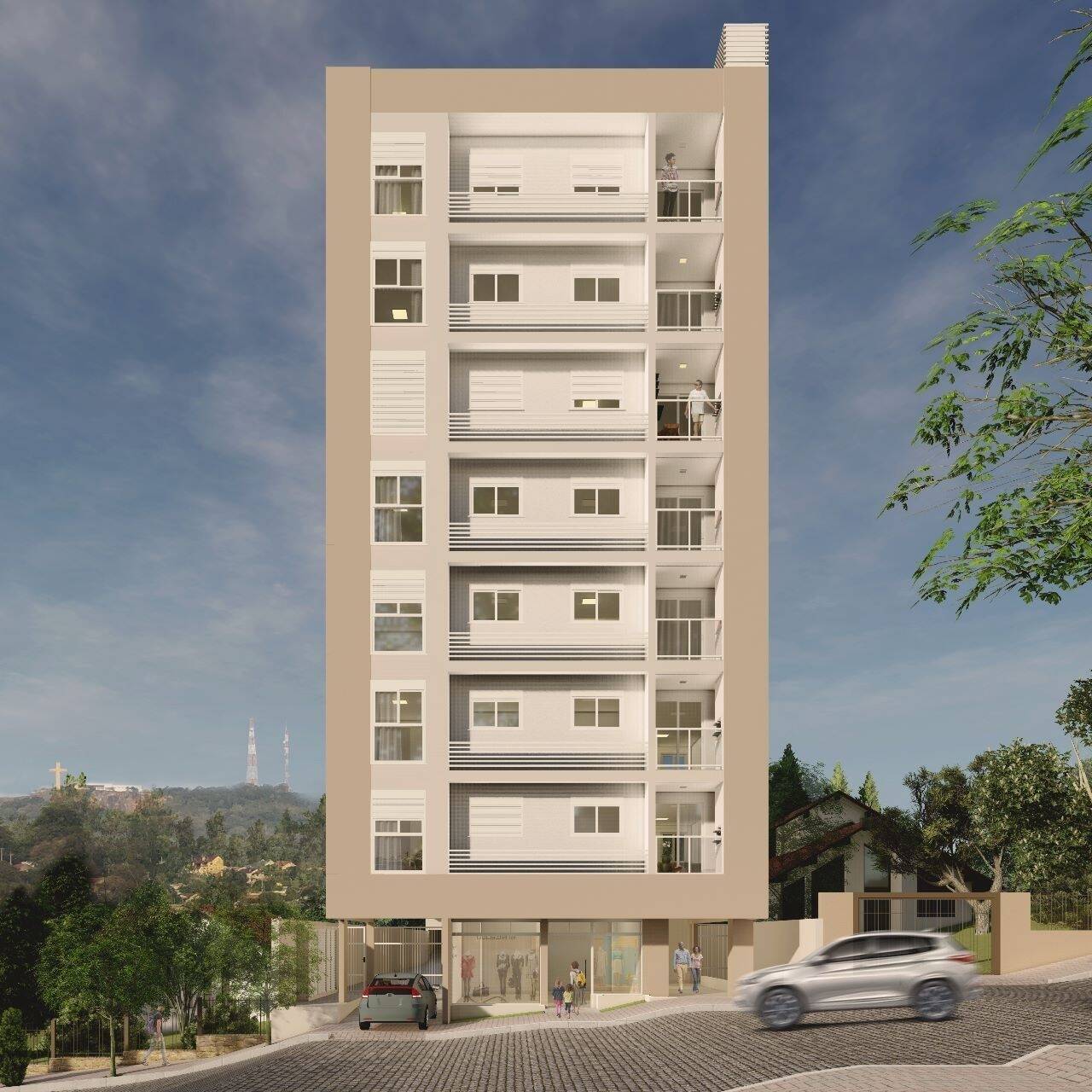 Apartamento à venda com 3 quartos, 102m² - Foto 1