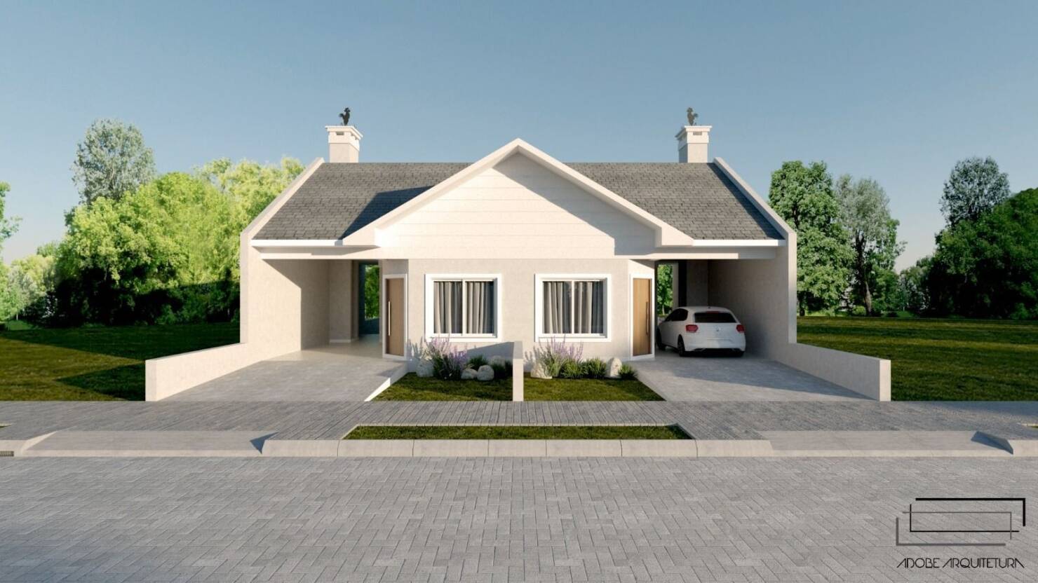 Casa, 2 quartos, 96 m² - Foto 1