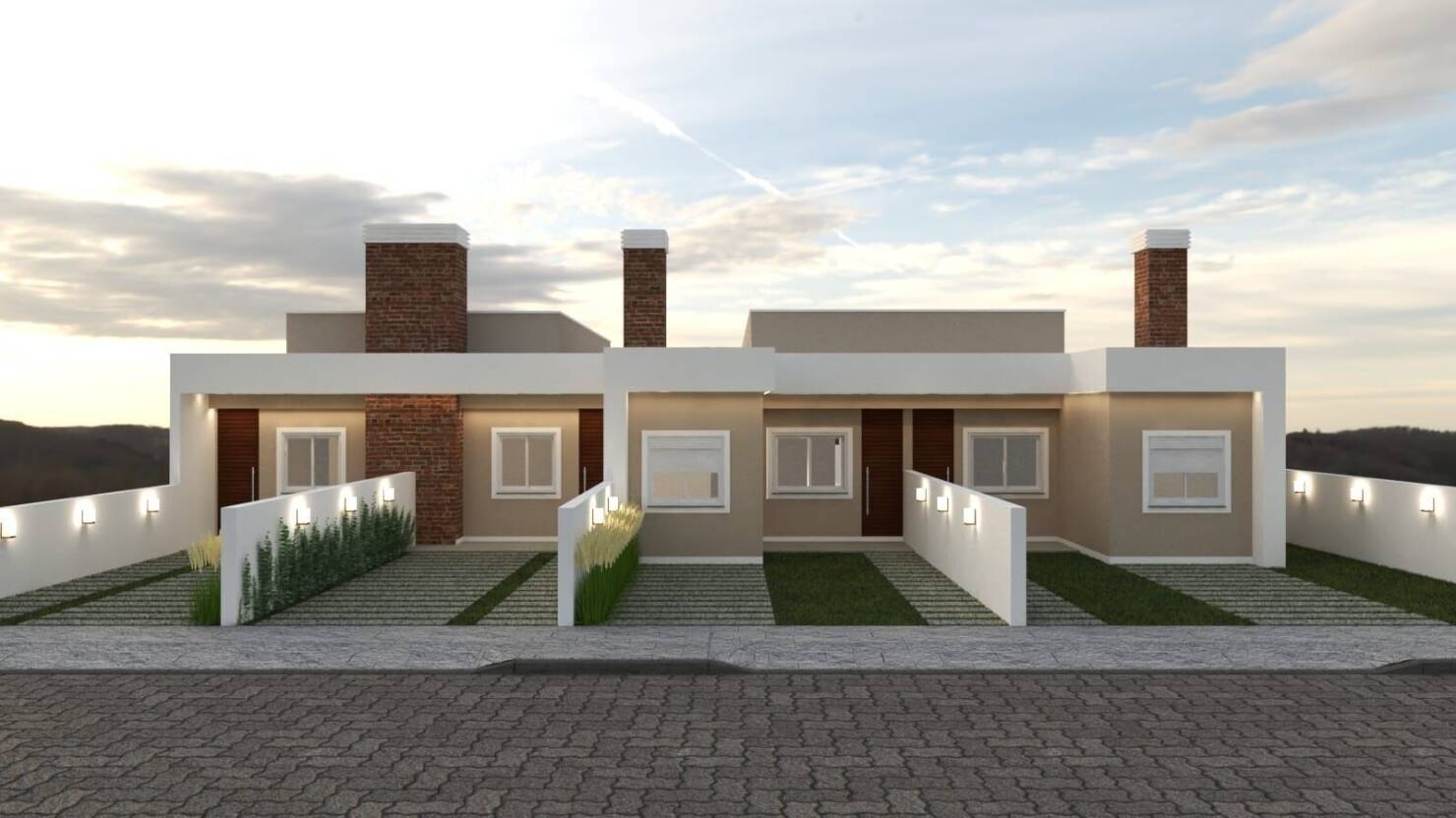 Casa, 3 quartos, 84 m² - Foto 1