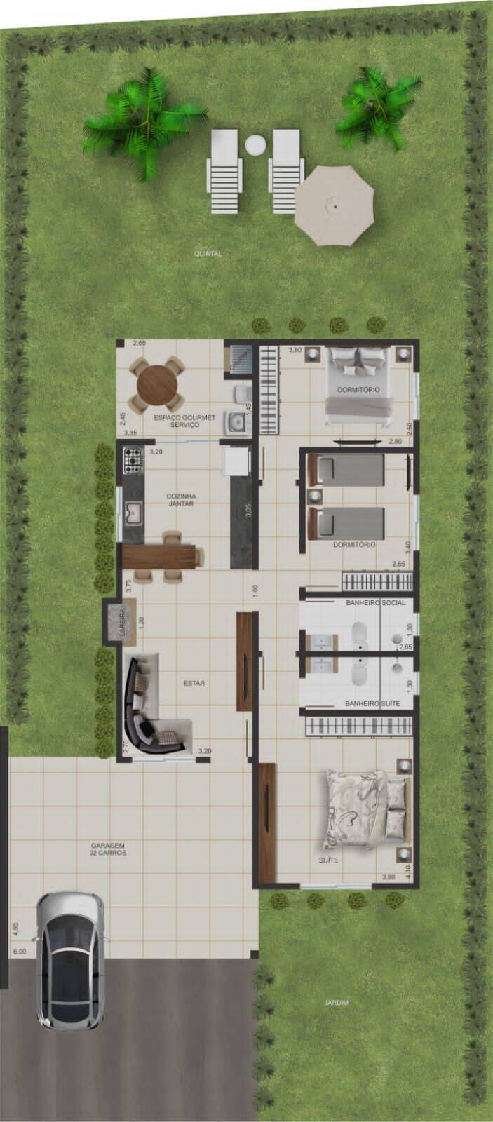 Casa, 3 quartos, 121 m² - Foto 10
