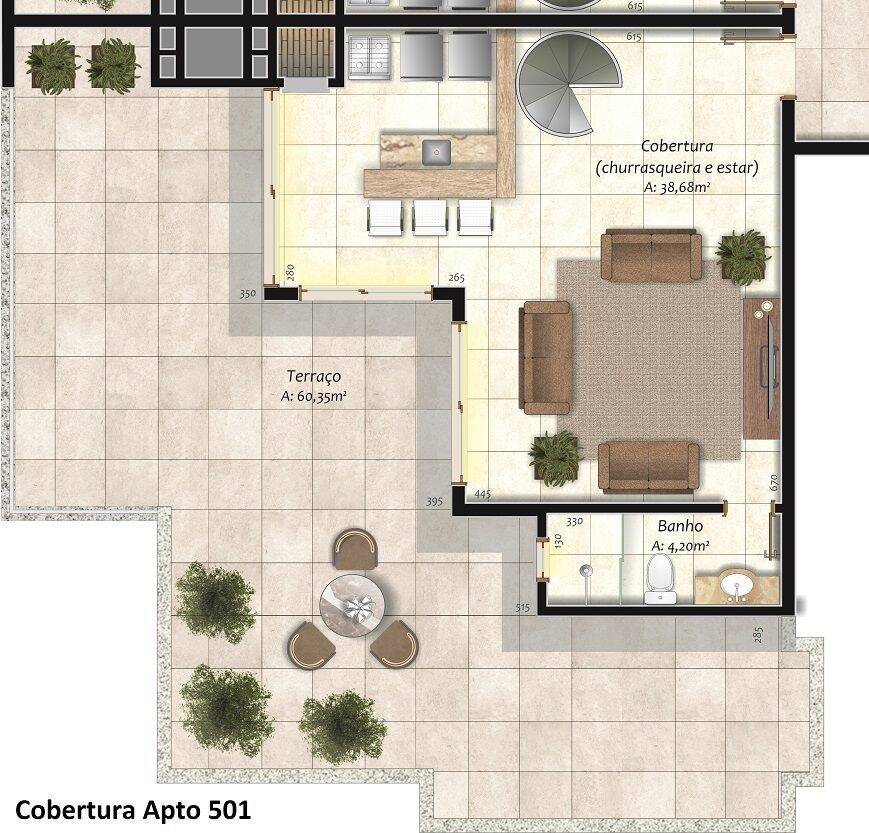 Apartamento à venda com 3 quartos, 231m² - Foto 19
