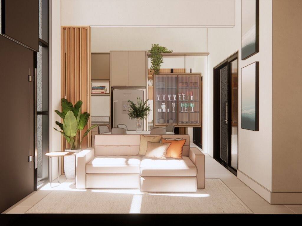 Casa, 2 quartos, 63 m² - Foto 2