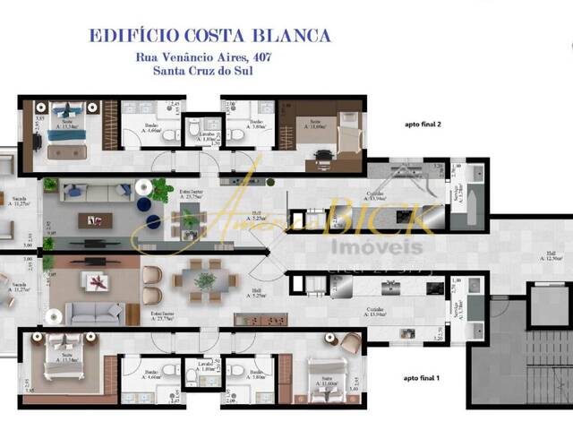Apartamento para Venda em Santa Cruz do Sul - 2