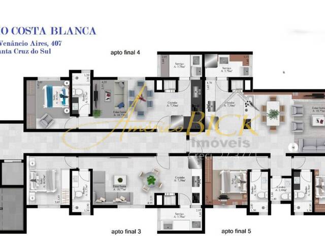 Apartamento para Venda em Santa Cruz do Sul - 3