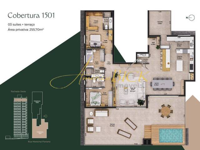 #192 - Cobertura para Venda em Santa Cruz do Sul - RS - 3