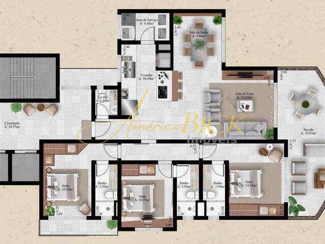 Apartamento para Venda em Santa Cruz do Sul - 3