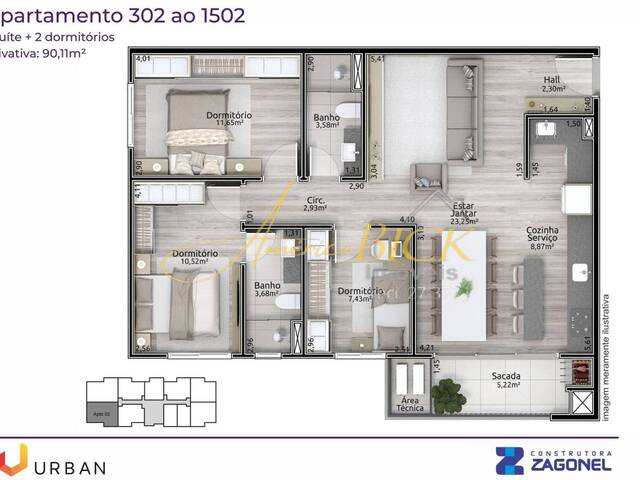 Apartamento para Venda em Santa Cruz do Sul - 5